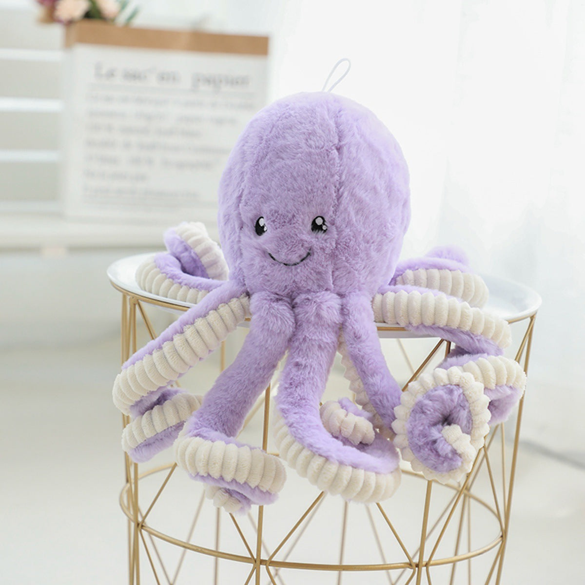 Cute Octopus Plush Toy | Soft Stuffed Animal Pendant Doll