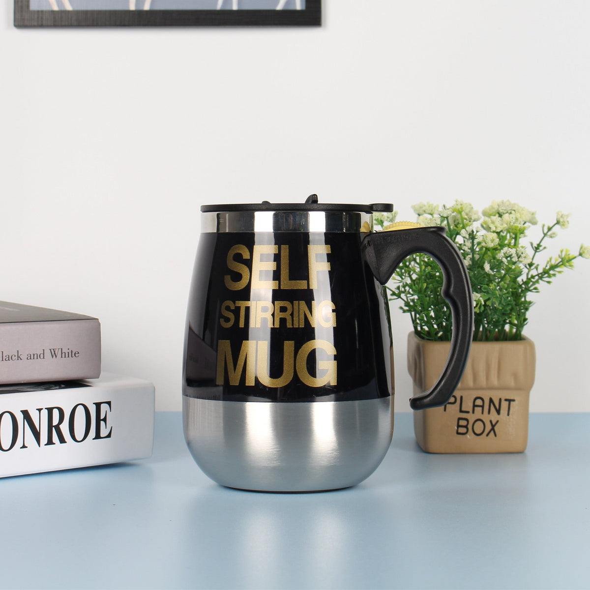 Self-Stirring Coffee Mug