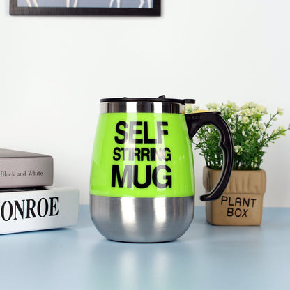 Self-Stirring Coffee Mug