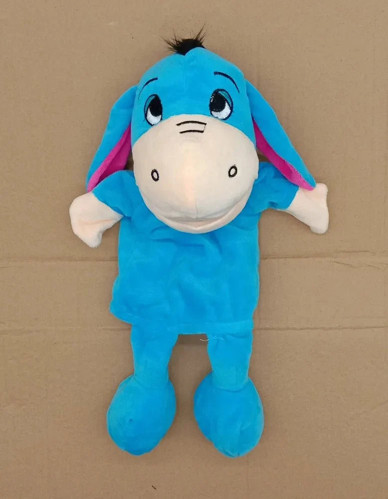 35cm Cartoon Animal Hand Puppet | Lion, Elephant, Pig Plush Toy for Interactive Play
