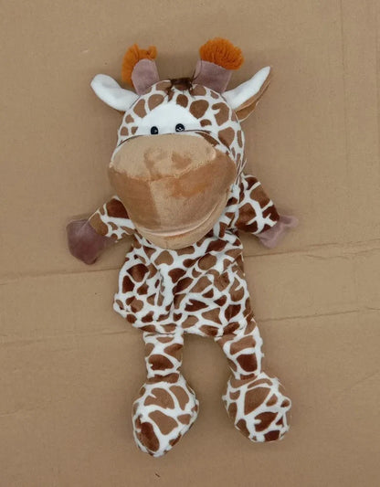 35cm Cartoon Animal Hand Puppet | Lion, Elephant, Pig Plush Toy for Interactive Play