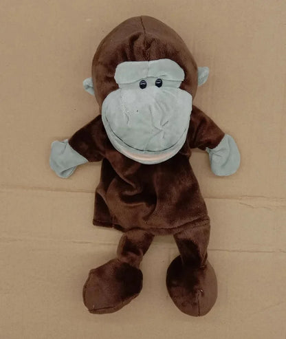 35cm Cartoon Animal Hand Puppet | Lion, Elephant, Pig Plush Toy for Interactive Play