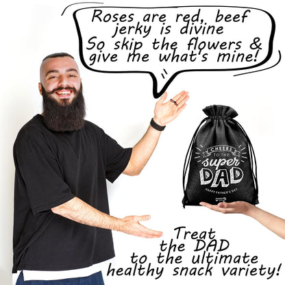 Fathers Day Gift for Dad – Jerky Gift Basket: Best Dad Ever Gifts, Fathers Day Gift from Daughter & Son, Jerky Variety Pack Gift Basket for Men, Grandpa Gifts for Father'S Day by