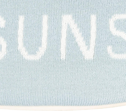 SAFAVIEH Baby Collection My Sunshine Blue Cotton Nursery Storage Basket with Handles (Fully Assembled)