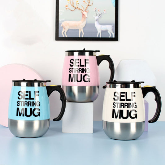 Self-Stirring Coffee Mug