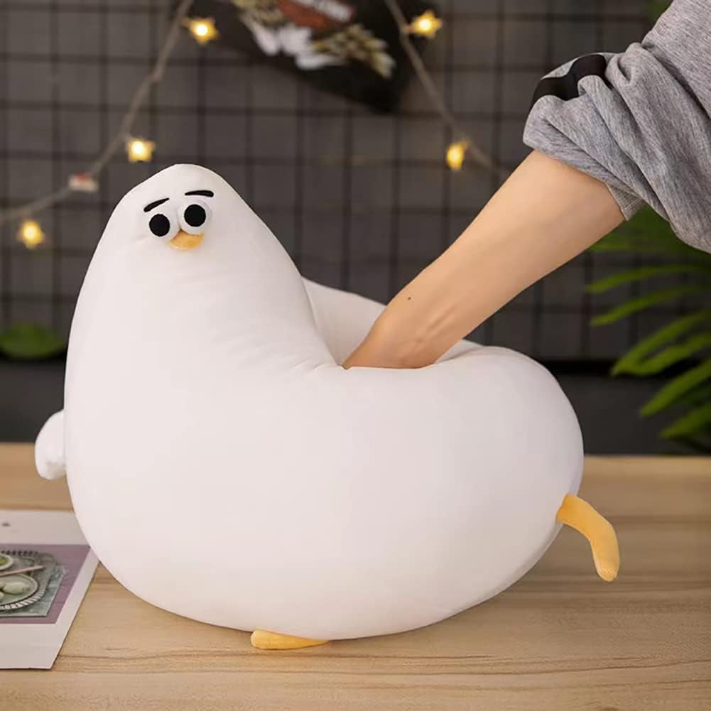 Cute Fat Chicken Plush Toy, Soft Mother Hen Plush Pillow, Chicken Stuffed Animal Birthday for Kids(10.23Inch)