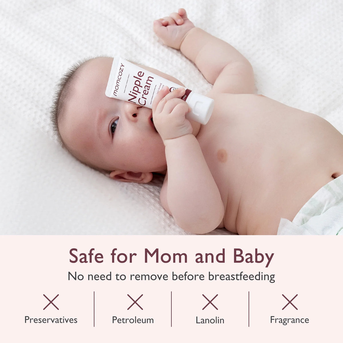 (2 Pack)  100% Natural Nipple Cream 1.41Oz, Vegan Lanolin-Free Nipple Butter for Breastfeeding, Used with S12 Pro M5 Breast Pumps, Breastfeeding Essentials
