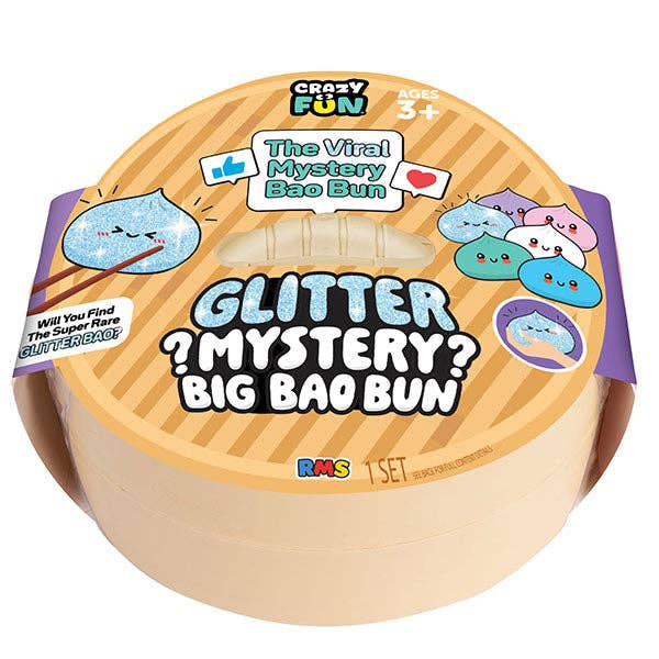 RMS Crazy Fun Official Big Mystery 7” Bao Bun – Rare Glitter