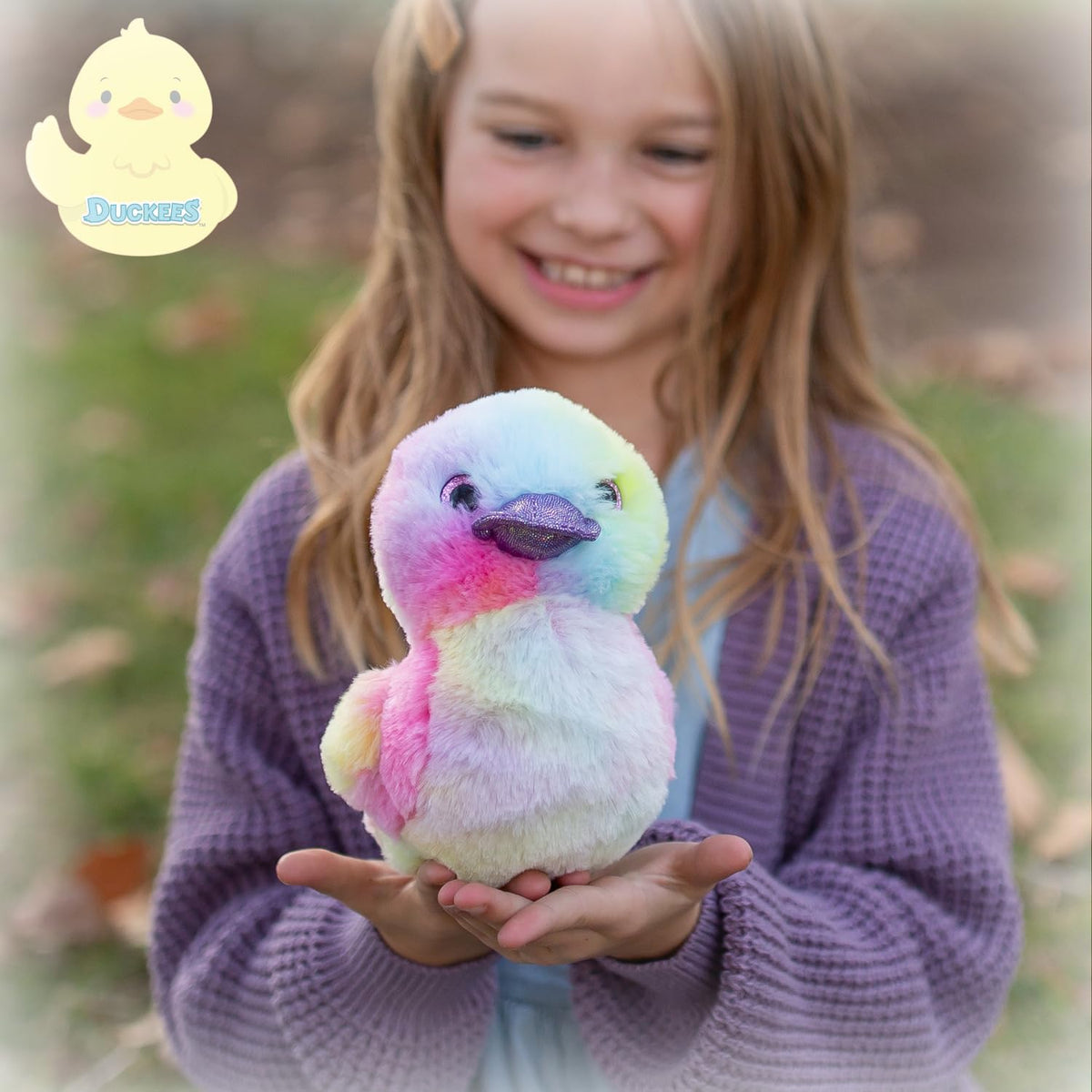 Plush Duckees - 7" Plush Duckee - Rainbow Duck