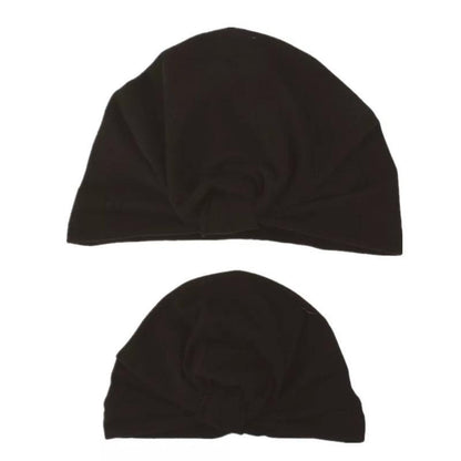 Mom & Baby Matching Turban Hat Set – Bow Knot Parent-Child Hair Accessories