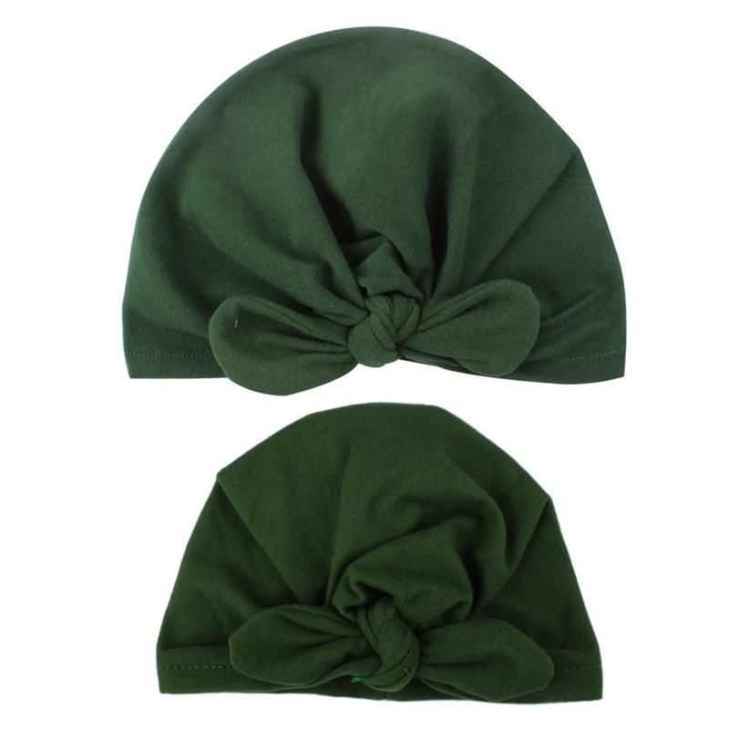 Mom & Baby Matching Turban Hat Set – Bow Knot Parent-Child Hair Accessories