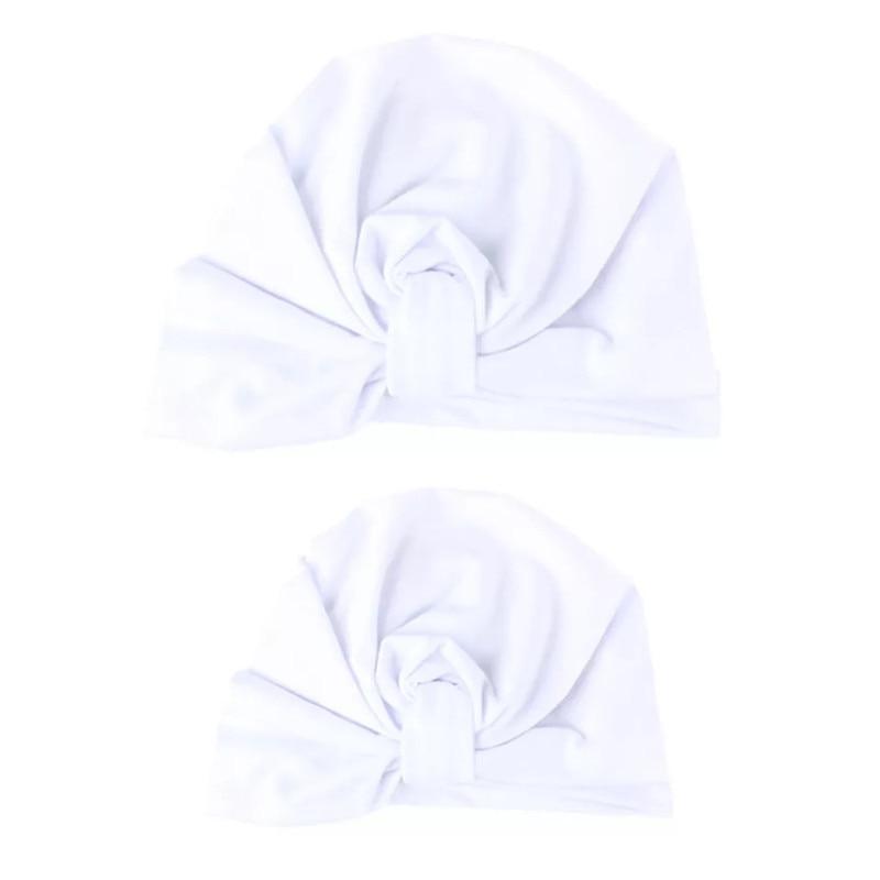 Mom & Baby Matching Turban Hat Set – Bow Knot Parent-Child Hair Accessories