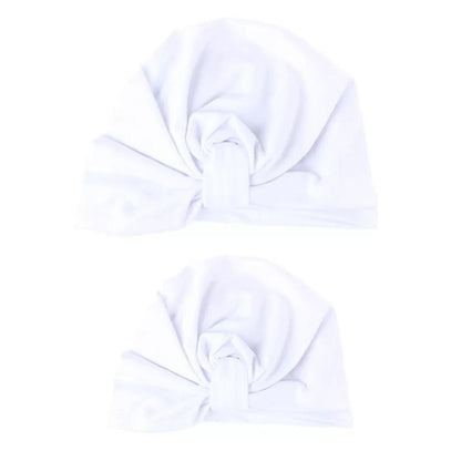 Mom & Baby Matching Turban Hat Set – Bow Knot Parent-Child Hair Accessories