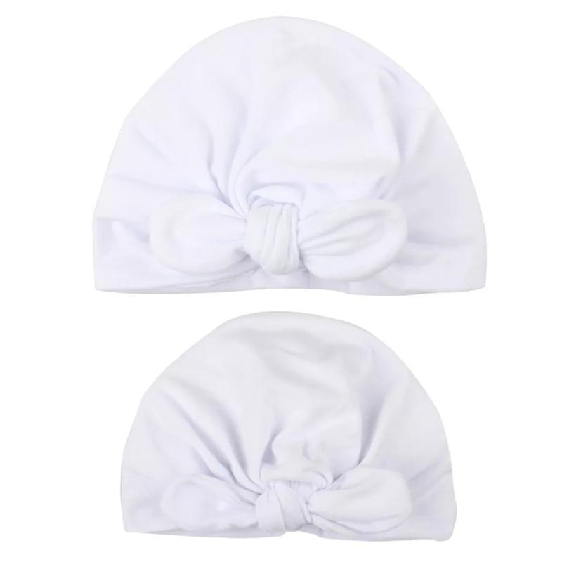 Mom & Baby Matching Turban Hat Set – Bow Knot Parent-Child Hair Accessories