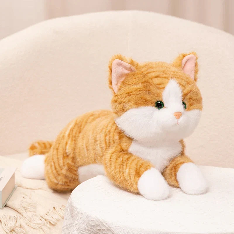 Soft Cat Plush Toy – Cozy Stuffed Animal Doll for Everyday Comfort