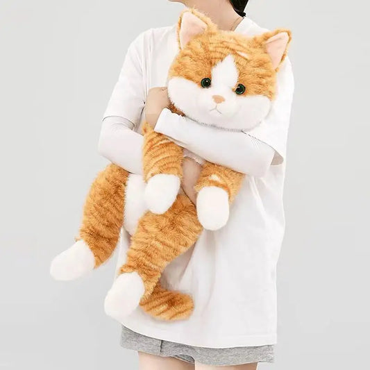 Soft Cat Plush Toy – Cozy Stuffed Animal Doll for Everyday Comfort