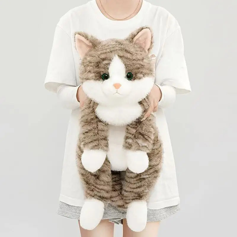 Soft Cat Plush Toy – Cozy Stuffed Animal Doll for Everyday Comfort