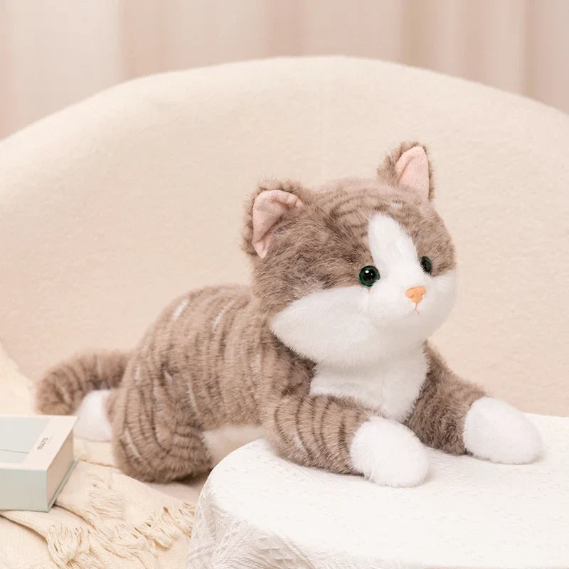 Soft Cat Plush Toy – Cozy Stuffed Animal Doll for Everyday Comfort