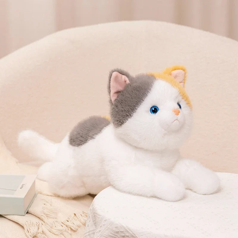Soft Cat Plush Toy – Cozy Stuffed Animal Doll for Everyday Comfort