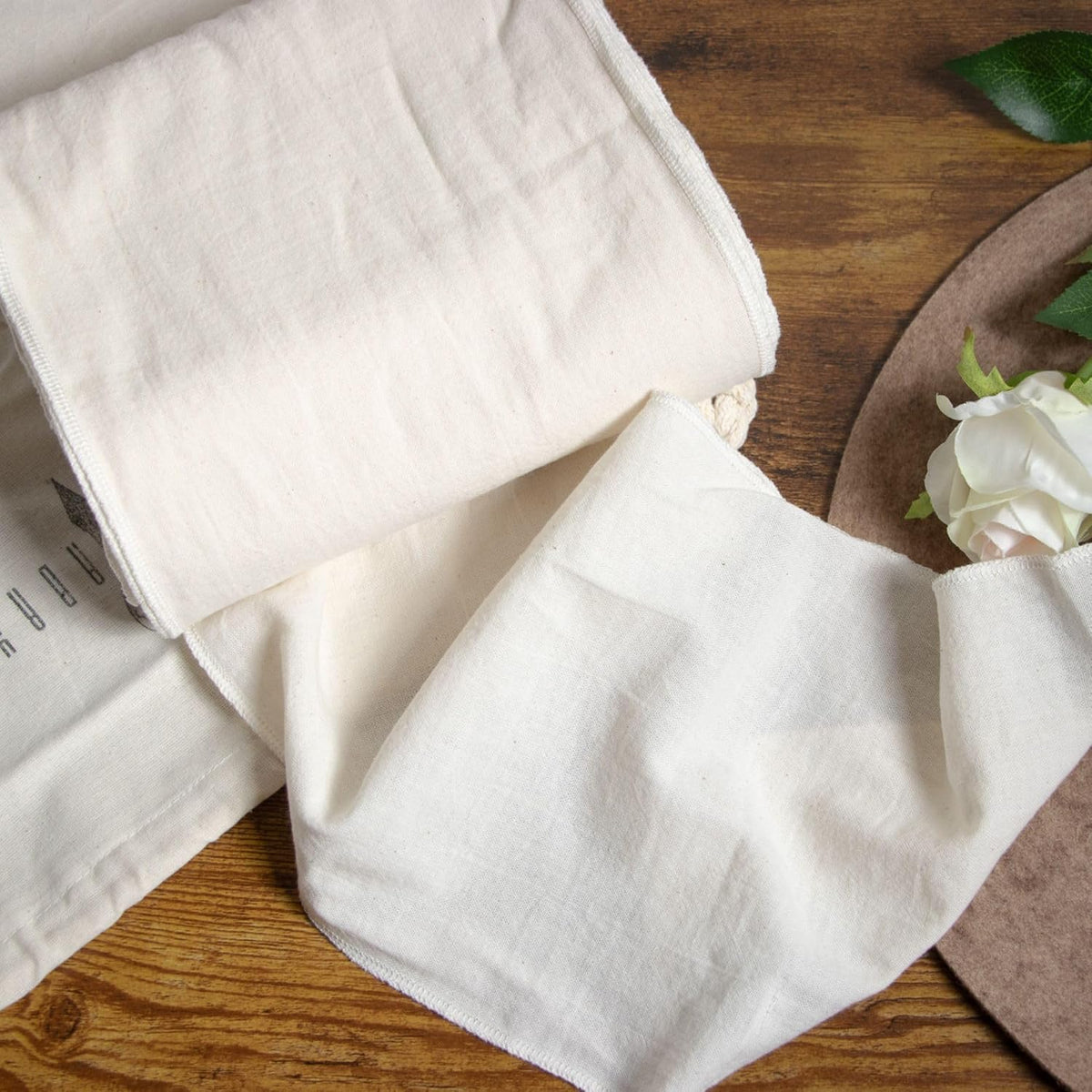 Bengkung Belly Binding Wrap, Organic Cotton Postpartum Belly Band, Hip and Waist Support (Off White)