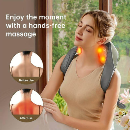 Wireless Shiatsu Neck & Back Massager