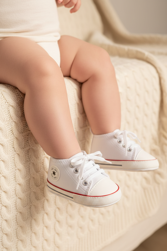 Baby First Walker Canvas Sneakers Lifestyle