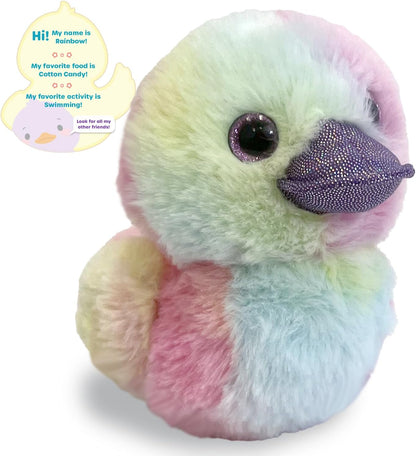 Plush Duckees - 7" Plush Duckee - Rainbow Duck