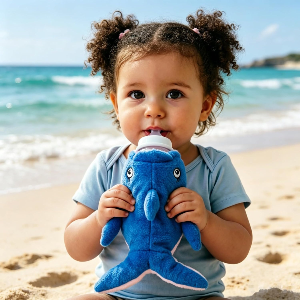 Animal Baby Insulated Bottle Bags Milk Bottle Thermal Bag Plush Sleeve Covers Feeder Pouches Storage Cover Milk Pouch Soft Keep Warm Baby Thermal Holder