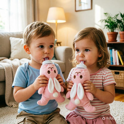 Animal Baby Insulated Bottle Bags Milk Bottle Thermal Bag Plush Sleeve Covers Feeder Pouches Storage Cover Milk Pouch Soft Keep Warm Baby Thermal Holder