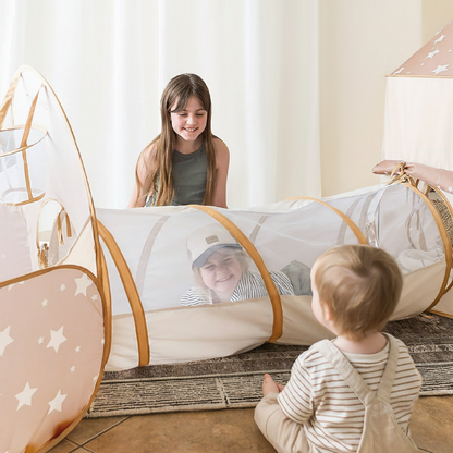 Tiny Land® Discovery 5-in-1 Play Tunnel (Without Balls)