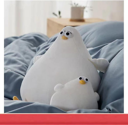 Cute Fat Chicken Plush Toy, Soft Mother Hen Plush Pillow, Chicken Stuffed Animal Birthday for Kids(10.23Inch)