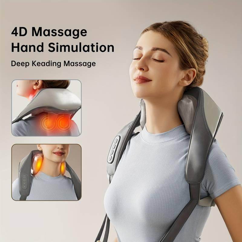 Wireless Shiatsu Neck & Back Massager