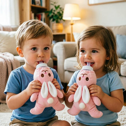 Animal Baby Insulated Bottle Bags Milk Bottle Thermal Bag Plush Sleeve Covers Feeder Pouches Storage Cover Milk Pouch Soft Keep Warm Baby Thermal Holder